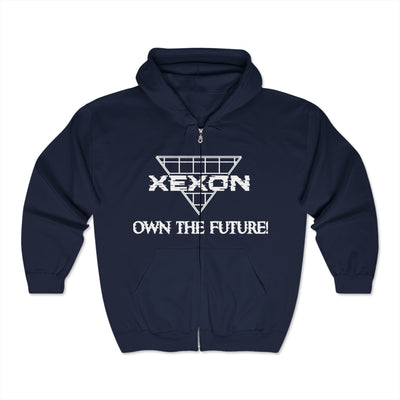 Xexon Full Zip Hood (NAVY ON NAVY)